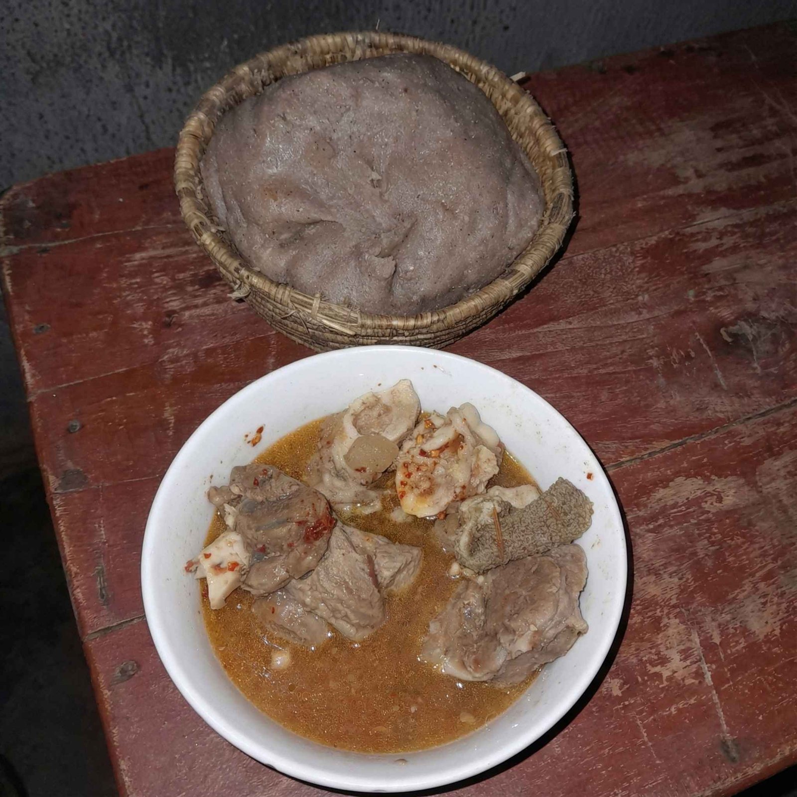 Obundu cassava bread