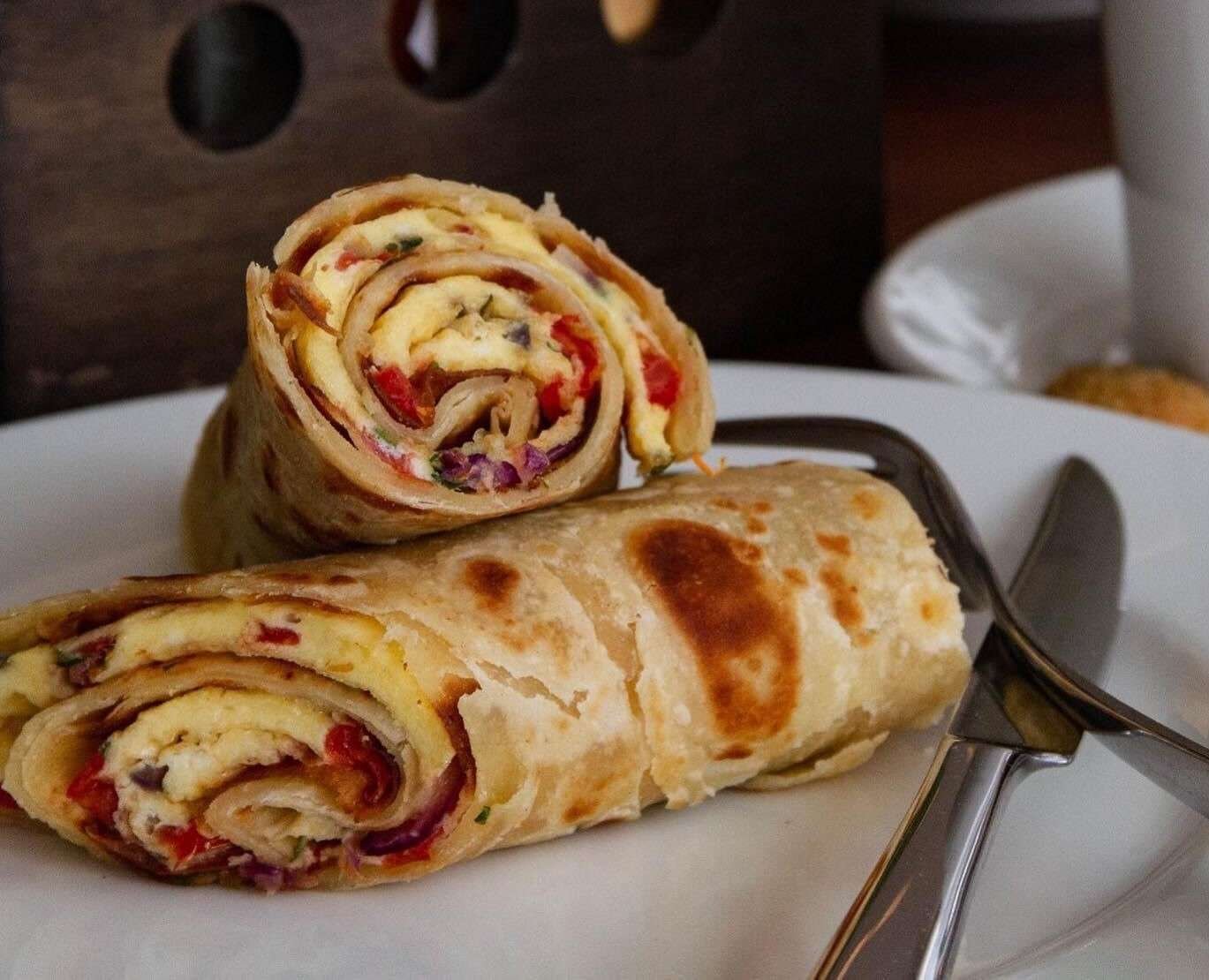 Ugandan Rolex wrapped in chapati