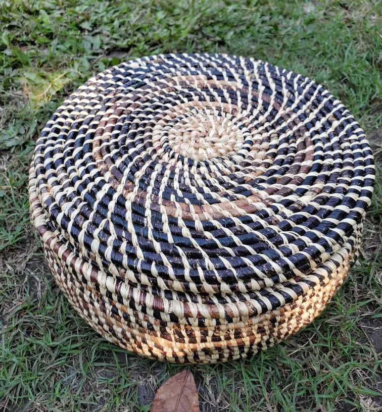 Intricate basket weaving
